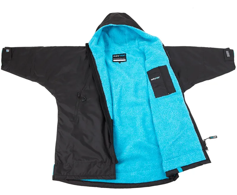 Dryrobe Advance V3 Long Sleeve Medium Black/Blue